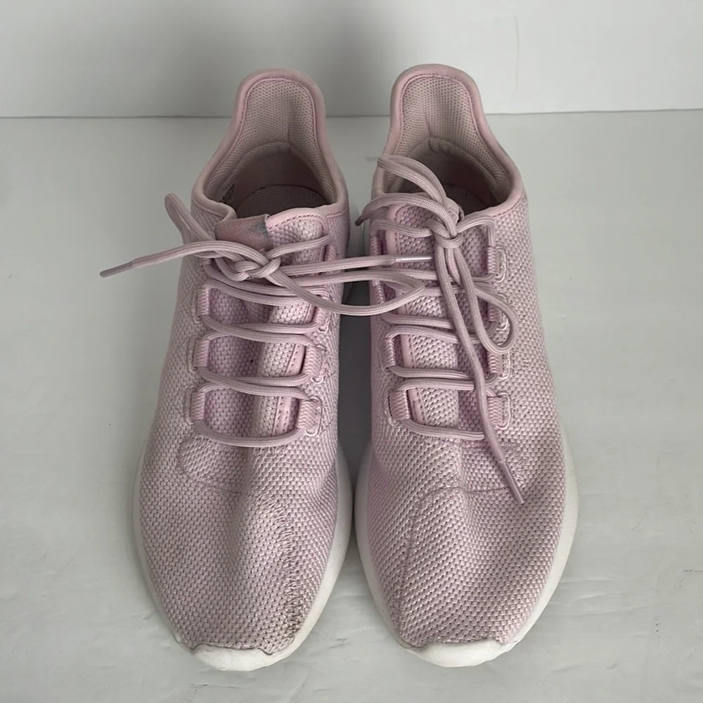 Adidas Originals Big Kid Tubular Shadow Running Shoe Aero Pink/White 7